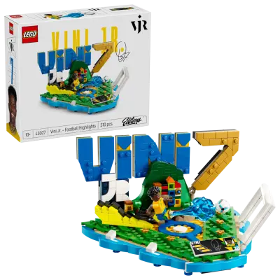 LEGO Editions Football Vini Jr.  fotbollshöjdpunkter 43027