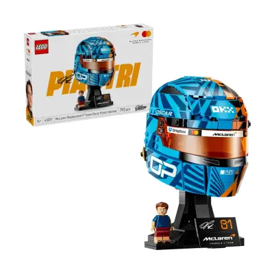 LEGO Editions Formula 1 McLaren Mastercard F1 Team Oscar Piastri hjälm 43017