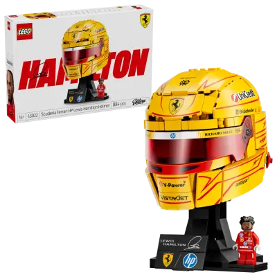 LEGO Editions Formula 1 Scuderia Ferrari HP Lewis Hamilton hjälm 43022