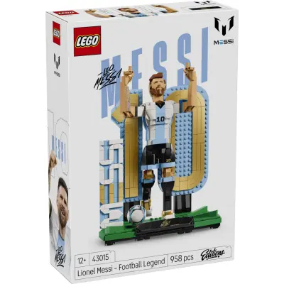 LEGO® Editions Lionel Messi - fotbollslegend 43015 - LEGO -  Leksaksaffären