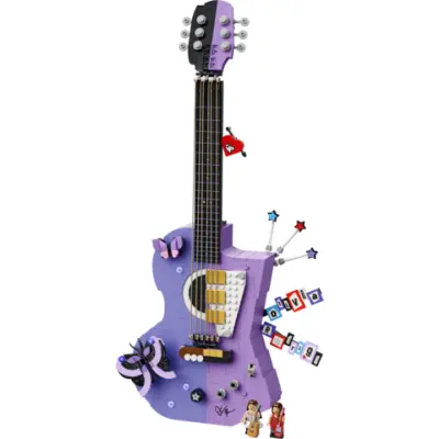 LEGO Editions Music Olivia Rodrigos tvåfärgade gitarr 43031