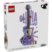 LEGO® Editions Olivia Rodrigos tvåfärgade gitarr 43031 - LEGO -  Leksaksaffären