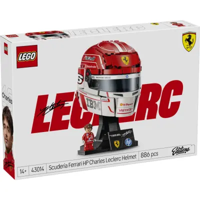 LEGO® Editions Scuderia Ferrari HP Charles Leclerc hjälm 43014 - LEGO -  Leksaksaffären