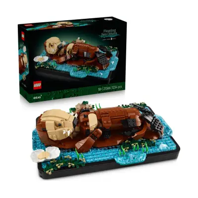 LEGO Floating Sea Otters