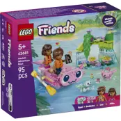 LEGO® Friends Äventyrsbåt med axolotler 42681 - LEGO -  Leksaksaffären