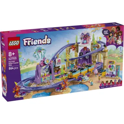 LEGO® Friends Bergochdalbana med sjöjungfrutema 42703 - LEGO -  Leksaksaffären