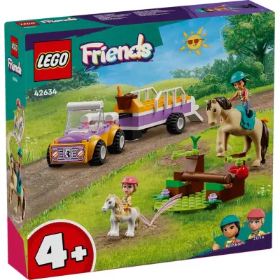 LEGO® Friends Häst- och ponnysläp 42634 - LEGO -  Leksaksaffären