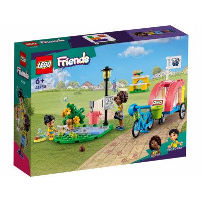 LEGO Friends Hundräddningscykel 41738