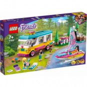 LEGO Friends Husbil och segelbåt i skogen 41681