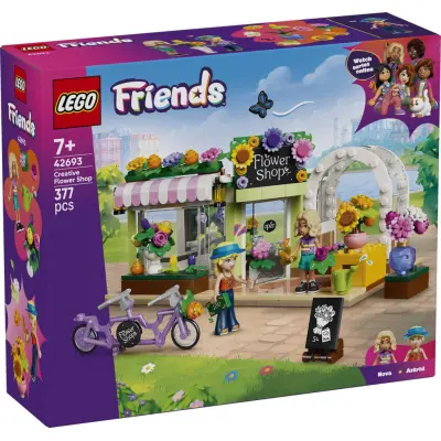 LEGO® Friends Kreativ blomsteraffär 42693 - LEGO -  Leksaksaffären