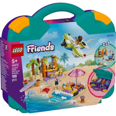 LEGO® Friends Kreativ strand och resväska 42672 - LEGO -  Leksaksaffären