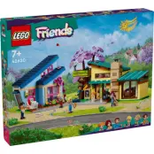 LEGO® Friends Ollys och Paisleys familjehus 42620 - LEGO -  Leksaksaffären