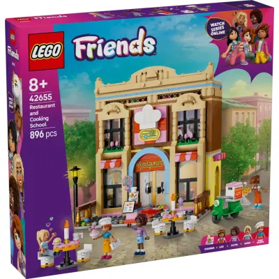 LEGO® Friends Restaurang och matlagningsskola 42655 - LEGO -  Leksaksaffären