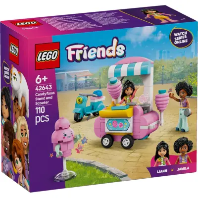 LEGO® Friends Sockervaddsstånd och vespa 42643 - LEGO -  Leksaksaffären