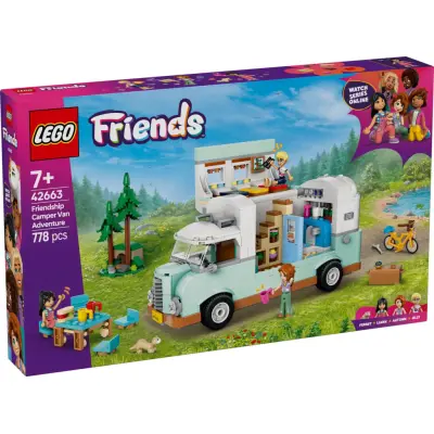 LEGO® Friends Vänskapsäventyr med husbil 42663 - LEGO -  Leksaksaffären