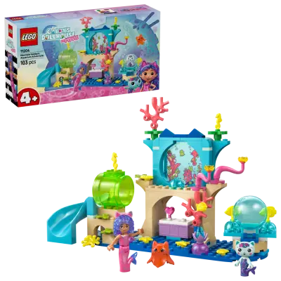 LEGO - Gabby's Dollhouse - Mermaid Gabby's Aquarium Adventure