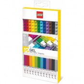 LEGO - Gel Pens 12-Pack (Bricks)