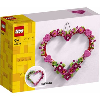 LEGO® Hjärtdekoration 40638 - LEGO -  Leksaksaffären