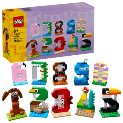 LEGO Iconic Födelsedagssiffror 40807