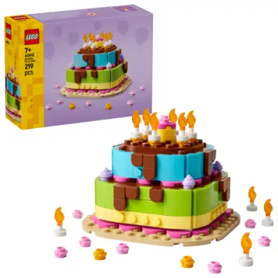 LEGO Iconic Födelsedagstårta 40815