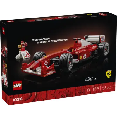 LEGO® Icons Ferrari F2004&Michael Schumacher 11375 - LEGO -  Leksaksaffären