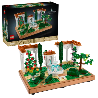 LEGO - Icons - Fountain Garden