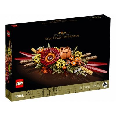 LEGO icons Prydnad med torkade blommor 10314