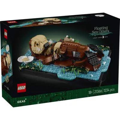 LEGO® Ideas Flytande havsuttrar 21366 - LEGO -  Leksaksaffären