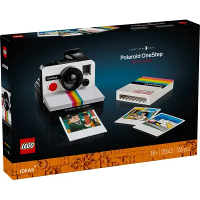 LEGO® Ideas Polaroid OneStep SX-70 Kamera 21345 - LEGO -  Leksaksaffären