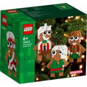 LEGO Julpynt med pepparkakor 40642