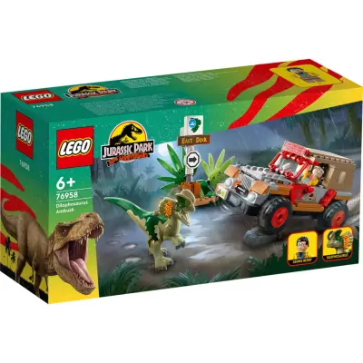 LEGO Jurassic Park Dilophosaurusbakhåll 76958