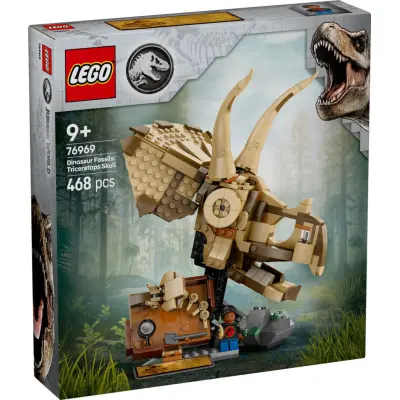 LEGO® Jurassic World Dinosauriefossiler: Triceratopsskalle 76969 - LEGO -  Leksaksaffären