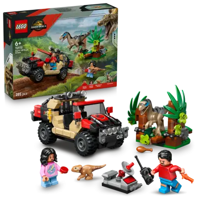 Lego Jurassic World: Raptor Off-Road Escape (76972)