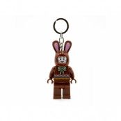 LEGO - Keychain with LED - Chocolate Bunny