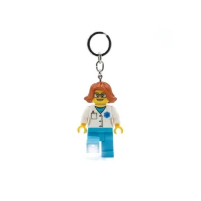 LEGO - Keychain with LED - Female Doctor