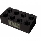 LEGO Kids Brick Clock Black