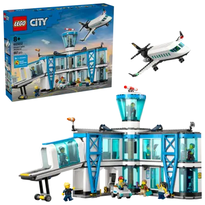 LEGO - LEGO City - Airport with Airplane