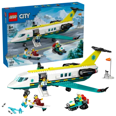 LEGO - LEGO City - Emergency Air Ambulance Airplane
