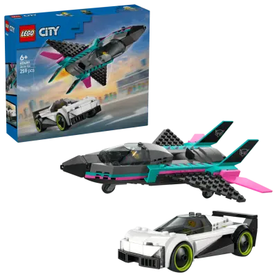 LEGO - LEGO City - Jet vs. Car