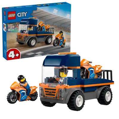 LEGO - LEGO City - Motorcycle Transporter
