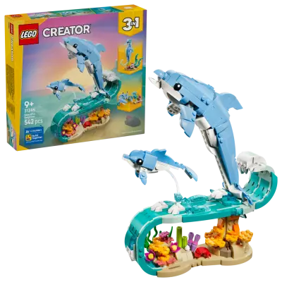 LEGO - LEGO Creator - Sea Animals: Beautiful Dolphins