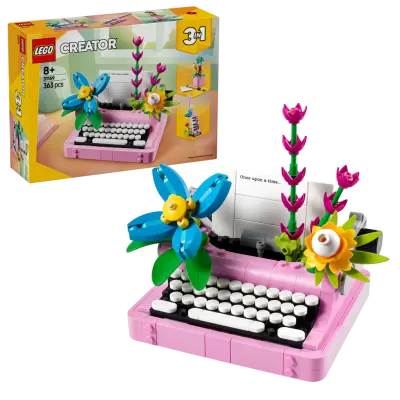 LEGO - LEGO Creator - Typewriter with Flowers