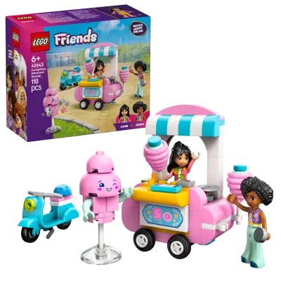 LEGO - LEGO Friends - Candyfloss Stand and Scooter