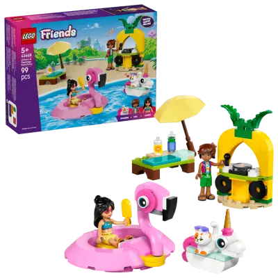 LEGO - LEGO Friends - Unicorn & Flamingo Pool Party