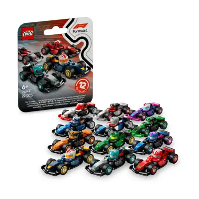 LEGO Lego Minifigures: F1 Collectible Race Cars (Blindbox 1st Osorterat)