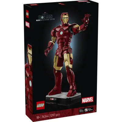 LEGO® Marvel Iron Man Mark 3 – samlarutgåva 76344 - LEGO -  Leksaksaffären