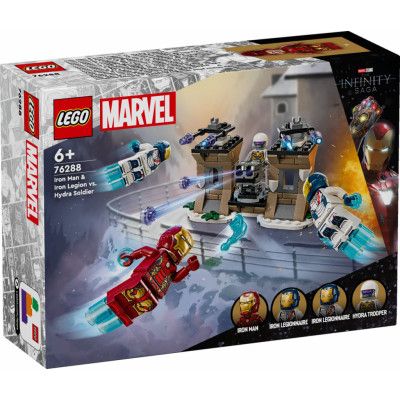 LEGO® Marvel Iron Man&Iron Legion mot Hydrasoldat  76288 - LEGO -  Leksaksaffären