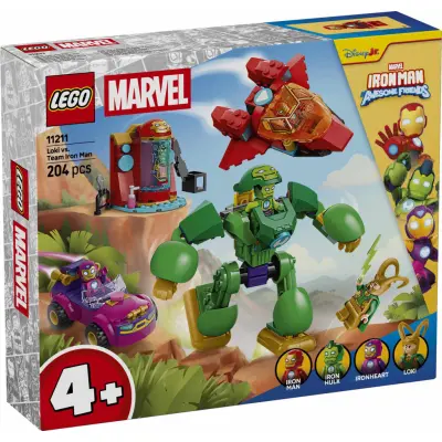 LEGO® Marvel Loki mot Team Iron Man 11211 - LEGO -  Leksaksaffären