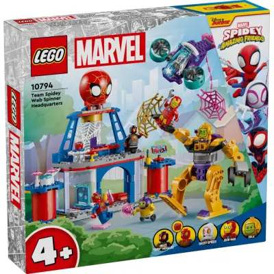 LEGO® Marvel Spider-Man Team Spideys näthögkvarter 10794 - LEGO -  Leksaksaffären