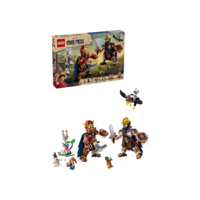 LEGO ONE PIECE Dorry mot Brogy - jättarna i Little Garden 75644